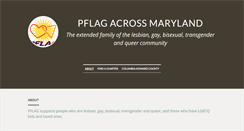 Desktop Screenshot of pflagmd.org